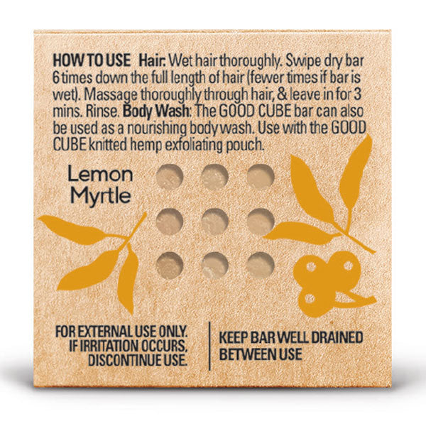 Good Cube 2in1 Conditioning Shampoo Bar for Oily Hair 120g -6