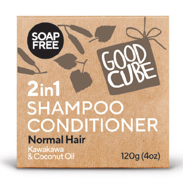 Good Cube 2in1 Conditioning Shampoo Bar for Normal Hair 120g