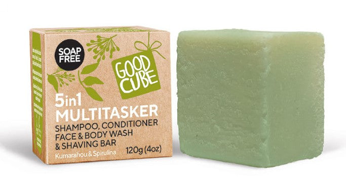 Good Cube 5in1 Multitasker Shampoo Bar -1