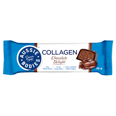 Aussie Bodies Shine Collagen Bar Chocolate Delight