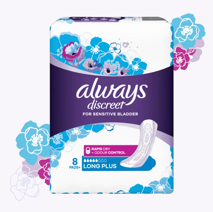 Always Discreet Pads Long Plus