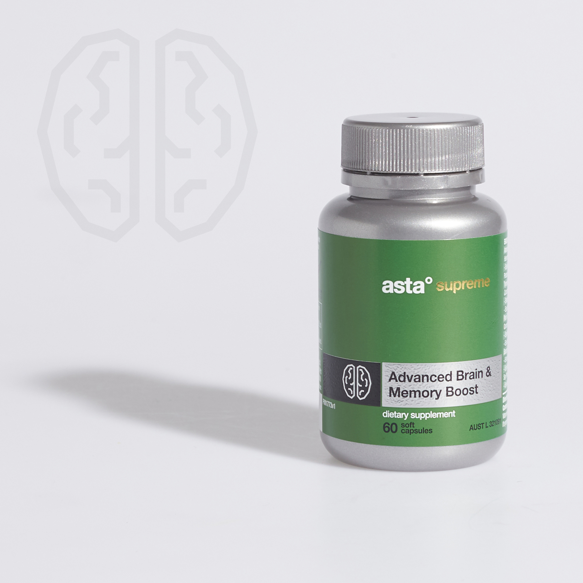 Asta Supreme Advanced Brain & Memory Boost Capsules 60
