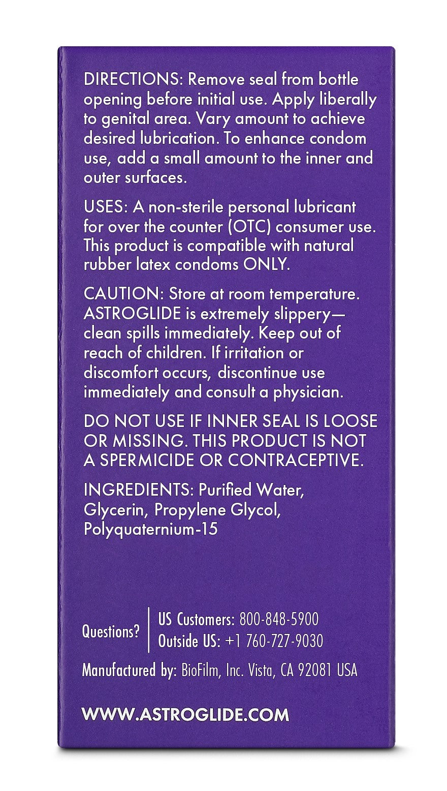 Astroglid Liquid Rear