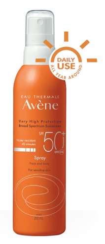 Avene Sunscreen Spray SPF 50+ Face and Body 200ml