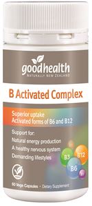 Good Health B Activated Complex Vege Capsules