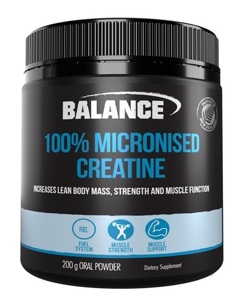 Balance 100% Micronised Creatine 200g