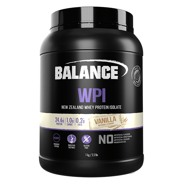 Balance WPI Whey Protein Isolate Vanilla 1kg