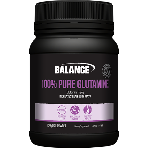 Balance 100% Pure Glutamine Powder 150g