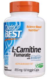Doctor's Best L-Carnitine Fumarate with BIOSINT Carnitine 855mg Veggie Caps 60