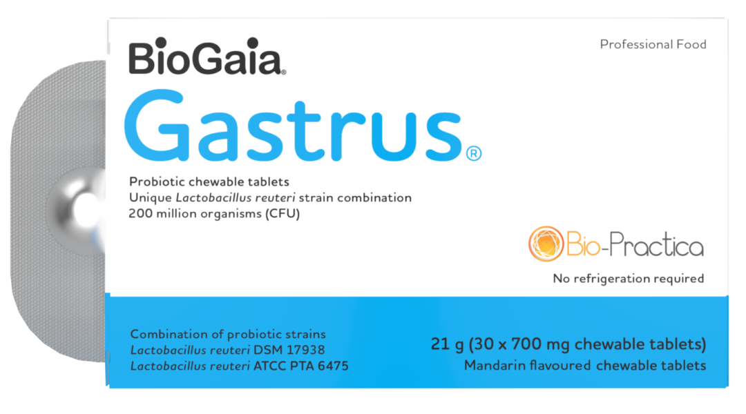 BioGaia Gastrus Chewable Tablets 30
