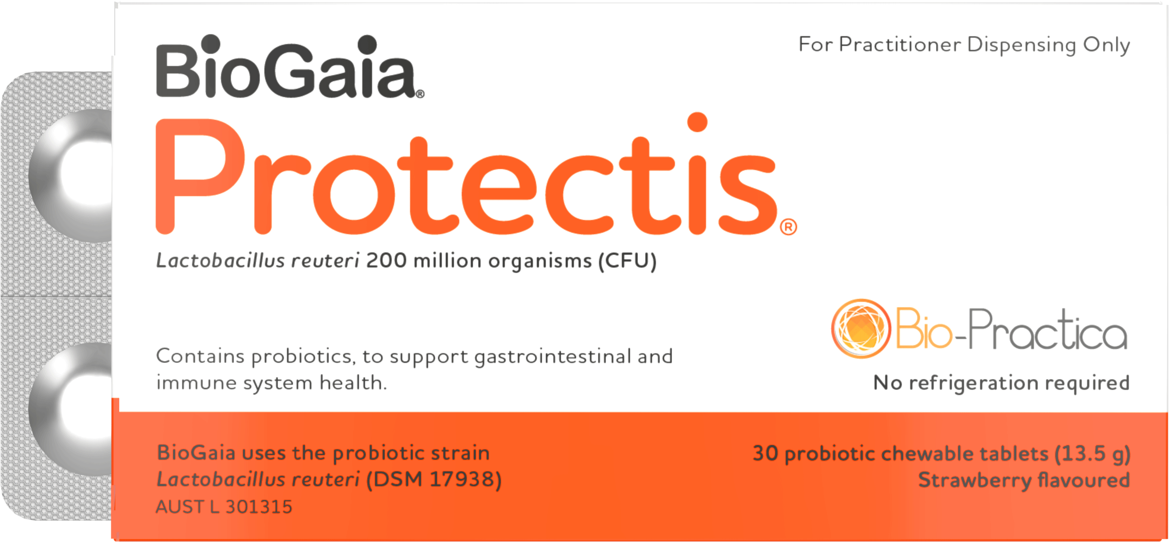 BioGaia Protectis Chewable Tablets 30