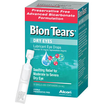 Bion Tears Lubricant Eye Drops 0.4ml x 28