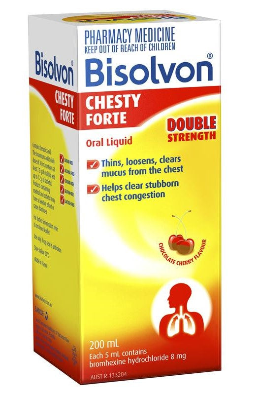 Bisolvon Chesty Forte 200ml