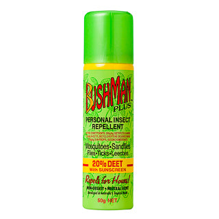 Bushman Plus Insect Repellent 20% DEET with Sunscreen