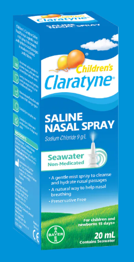 Children's Claratyne Saline Nasal Spray 20ml