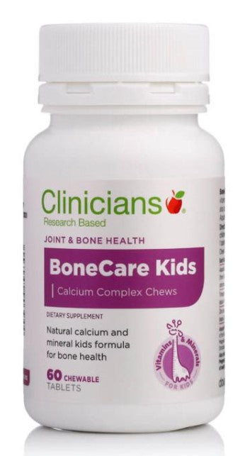 Clinicians BoneCare Kids Chewable Tablets 60