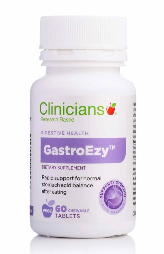 Clinicians GastroEzy Chewablet Tablets 60