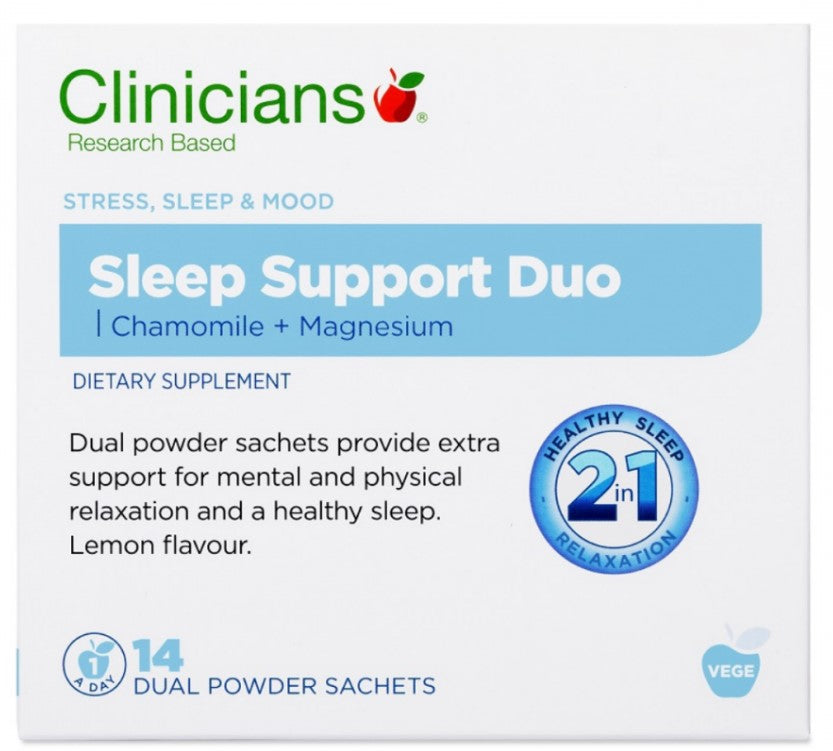 Clinicians Sleep Support Duo Sachets 14