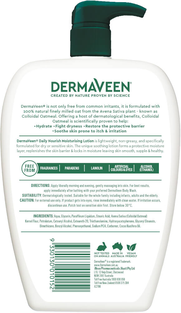 Dermaveen Daily Nourish Moisturising Lotion 500ml-1