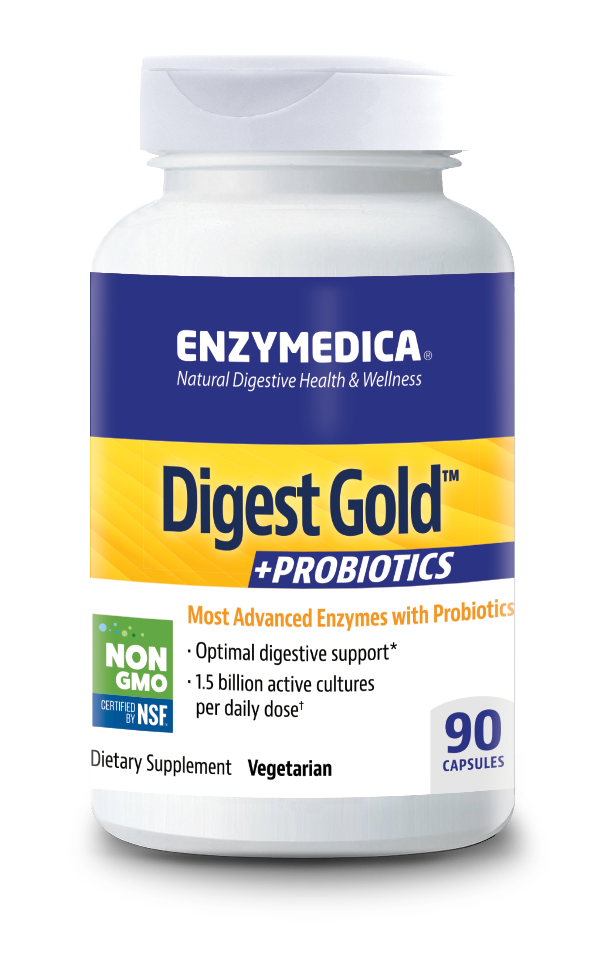 Enzymedica Digest Gold + Probiotics Capsules 90