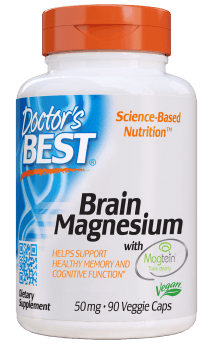 Doctor's Best Brain Magnesium with Magtein Veggie Caps 90