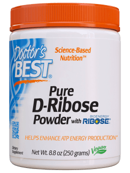 Doctor's Best D-Ribose featuring BioEnergy Ribose Powder 250g
