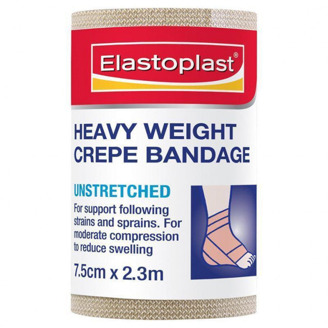 Elastoplast Heavy Weight Crepe Bandage 7.5cm x 2.3m