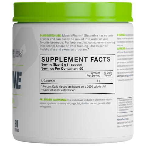MusclePharm Pure L-Glutamine Powder 300g - 2