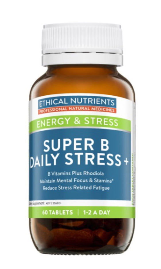 Ethical Nutrients Super B Daily Stress+ Tablets
