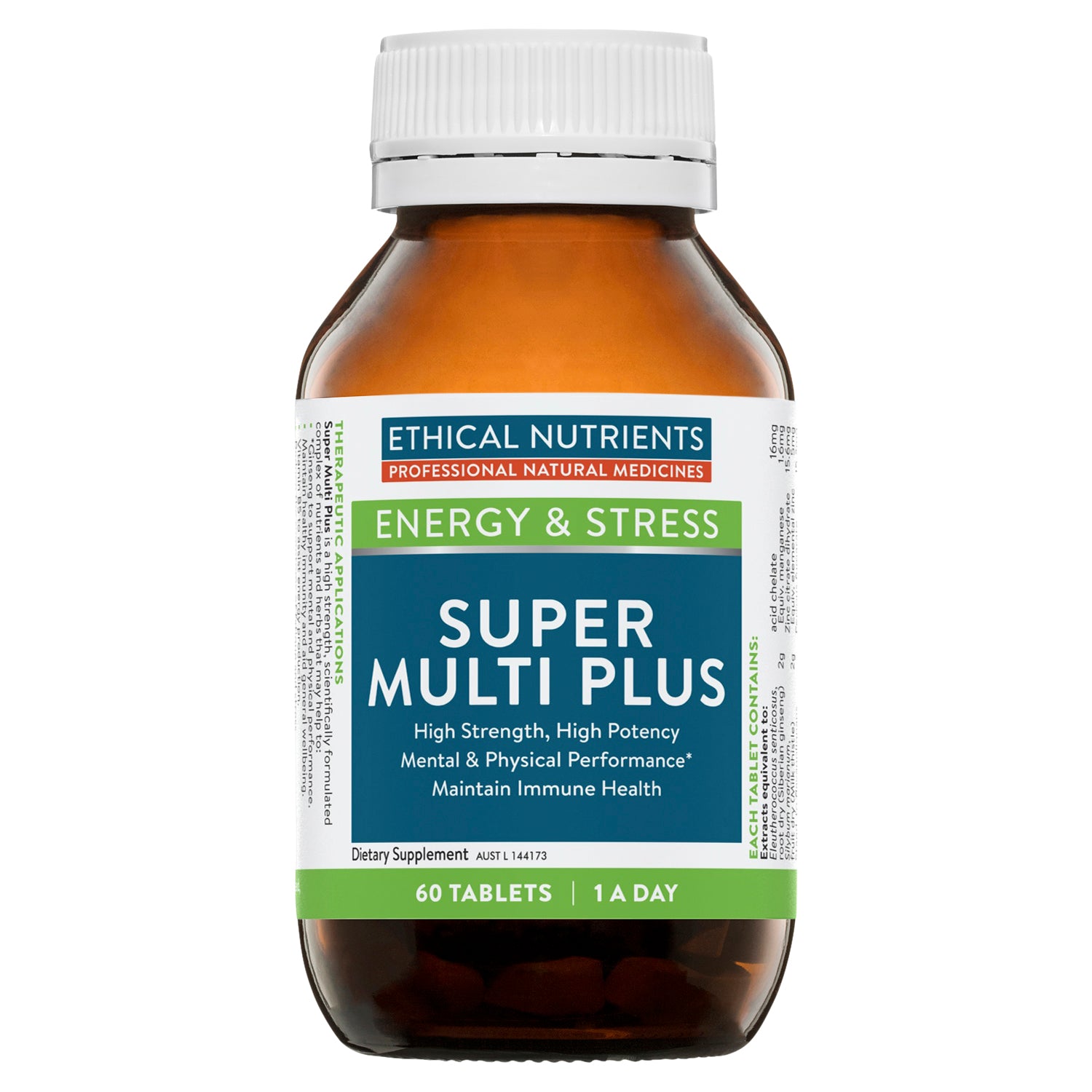 Ethical Nutrients Super Multi Plus Tablets 60