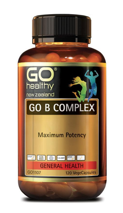Go Healthy B Complex Maximum Potency VegeCapsules 120