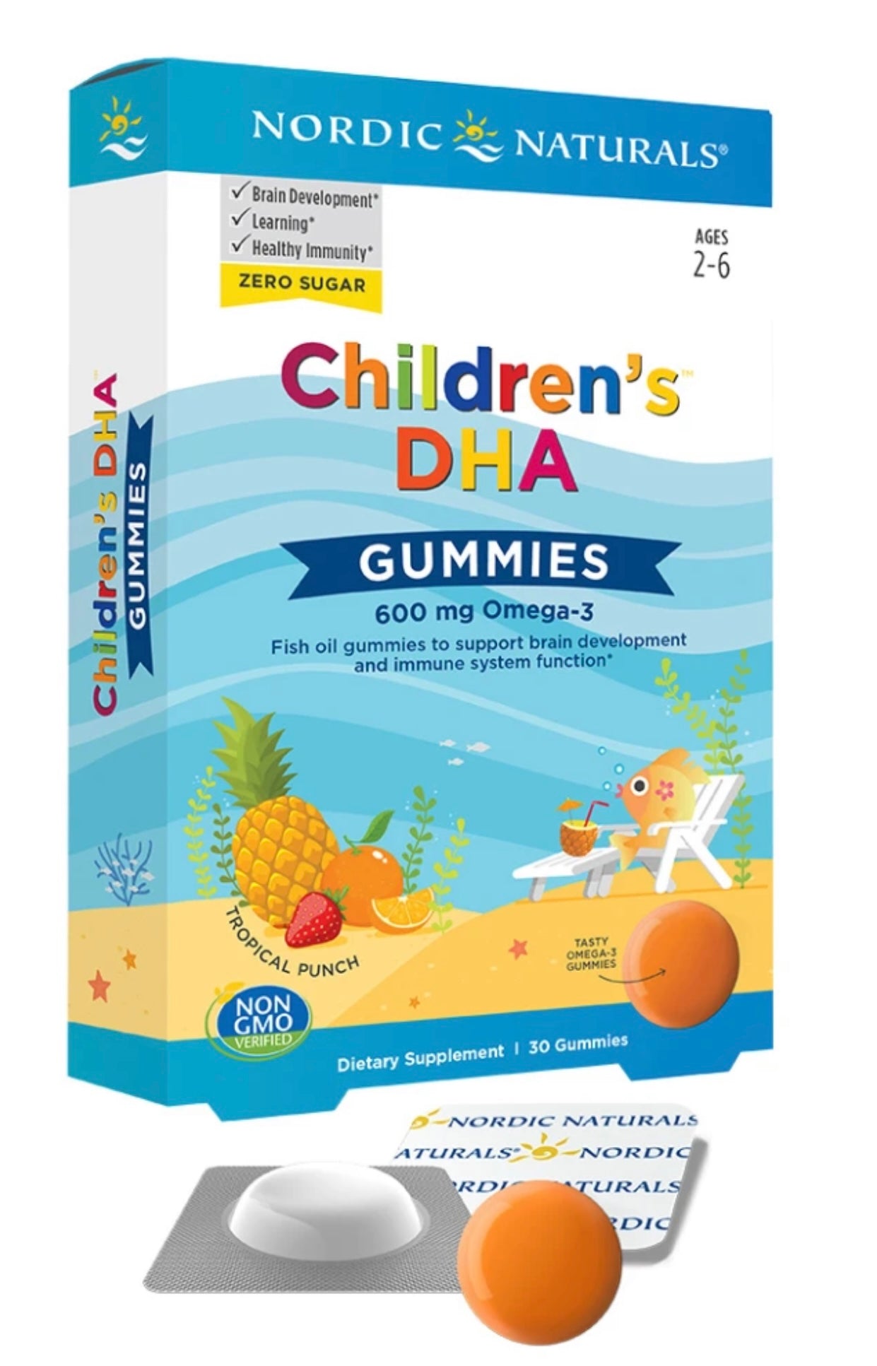 Nordic Naturals Children's DHA Gummies 30