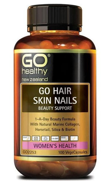Go Healthy Hair Skin Nails VegeCapsules 100