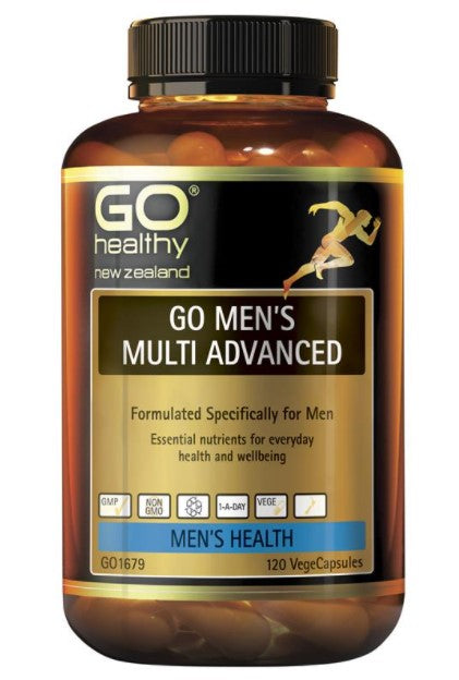Go Healthy Men's Multi Advanced Capsules 120