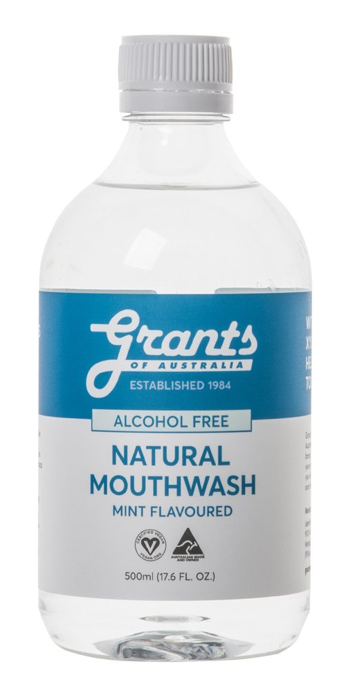 Grants Natural Mouthwash Alcohol Free 500ml