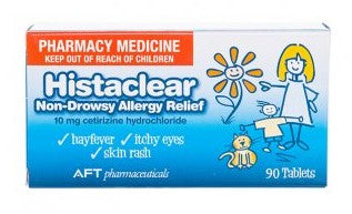 Histaclear Allergy Relief 10mg Tablets 90