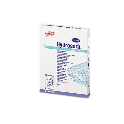 Hydrosorb Comfort Adhesive 7.5cm x 10cm Packet