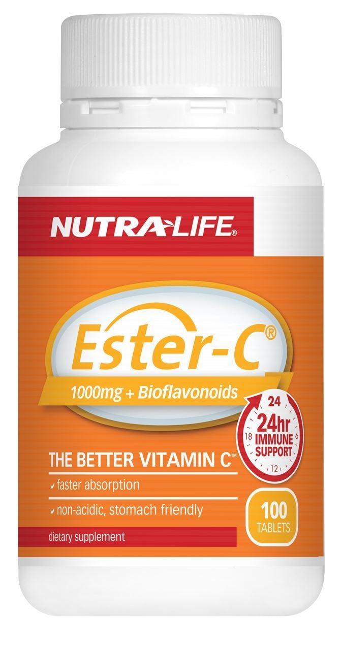 Nutra-Life Ester C 1000mg and Bioflavonoids Tablets