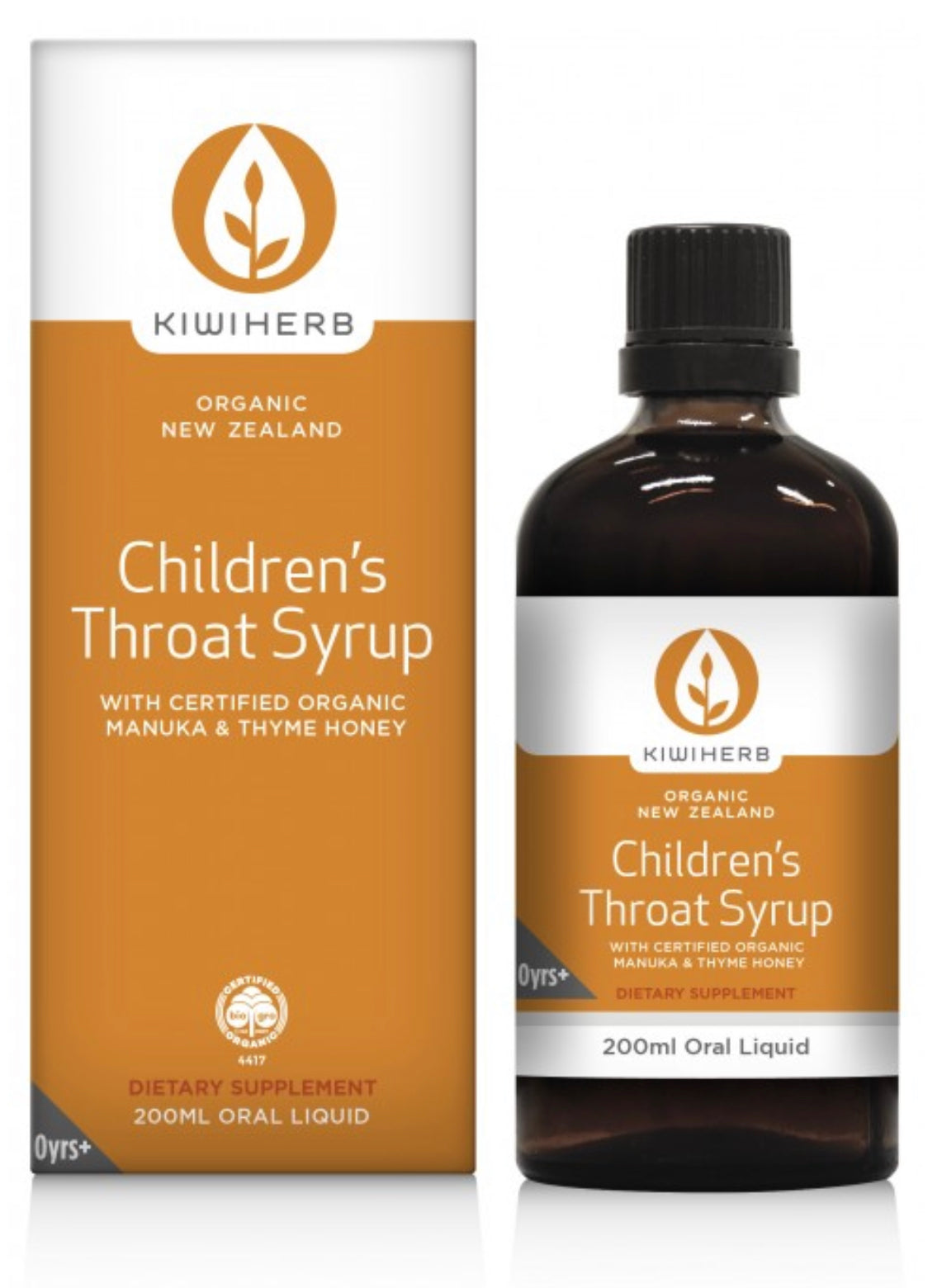 Kiwiherb Children's Throat Syrup