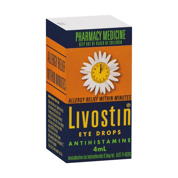 Livostin Antihistamine Eye Drops 4ml