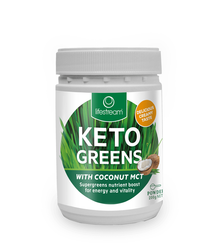 Lifestream Keto Greens with Coconut MCT Powder