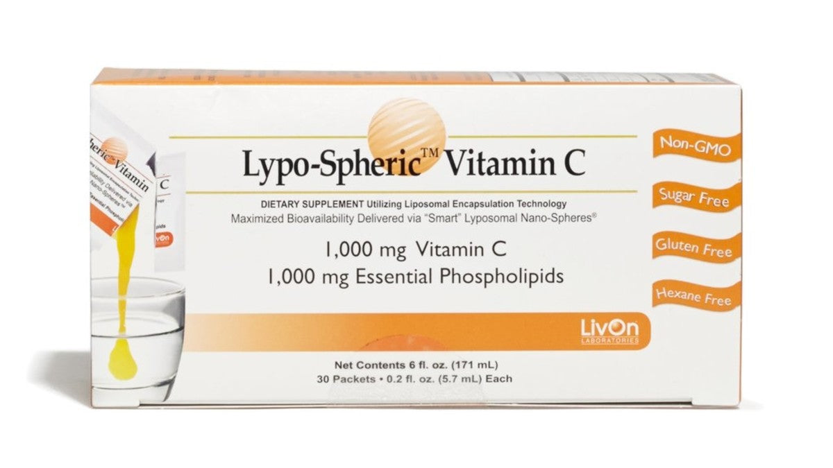 LivOn Lypo-Spheric Vitamin C Sachets 30 x 171ml