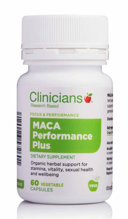 Clinicians MACA Performance Plus Capsules 60