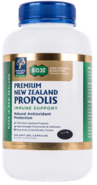 Manuka Health BIO30 New Zealand Propolis Capsules 500
