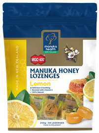 Manuka Health Manuka Honey and Lemon Lozenges