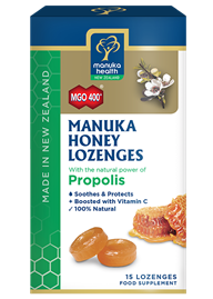 Manuka Health Manuka Honey and Propolis Lozenges 15