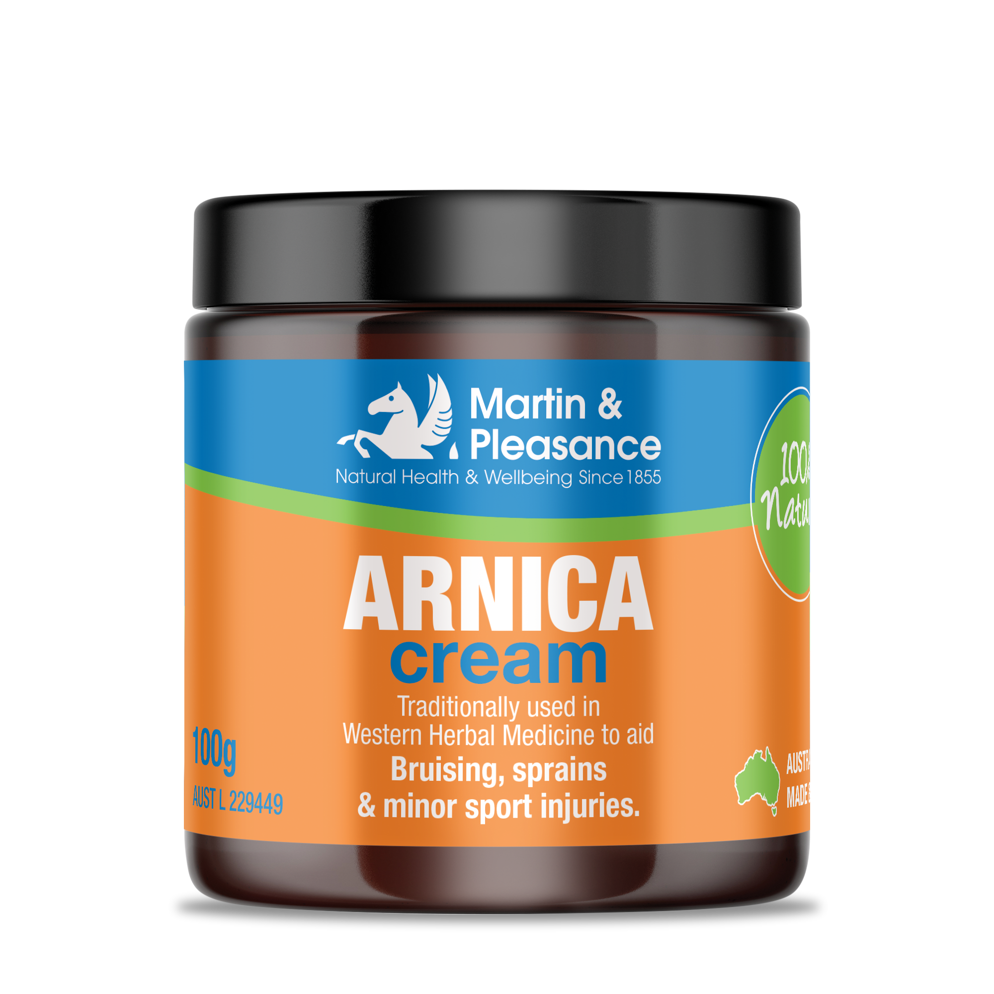 Martin & Pleasance Natural Arnica Cream 100g