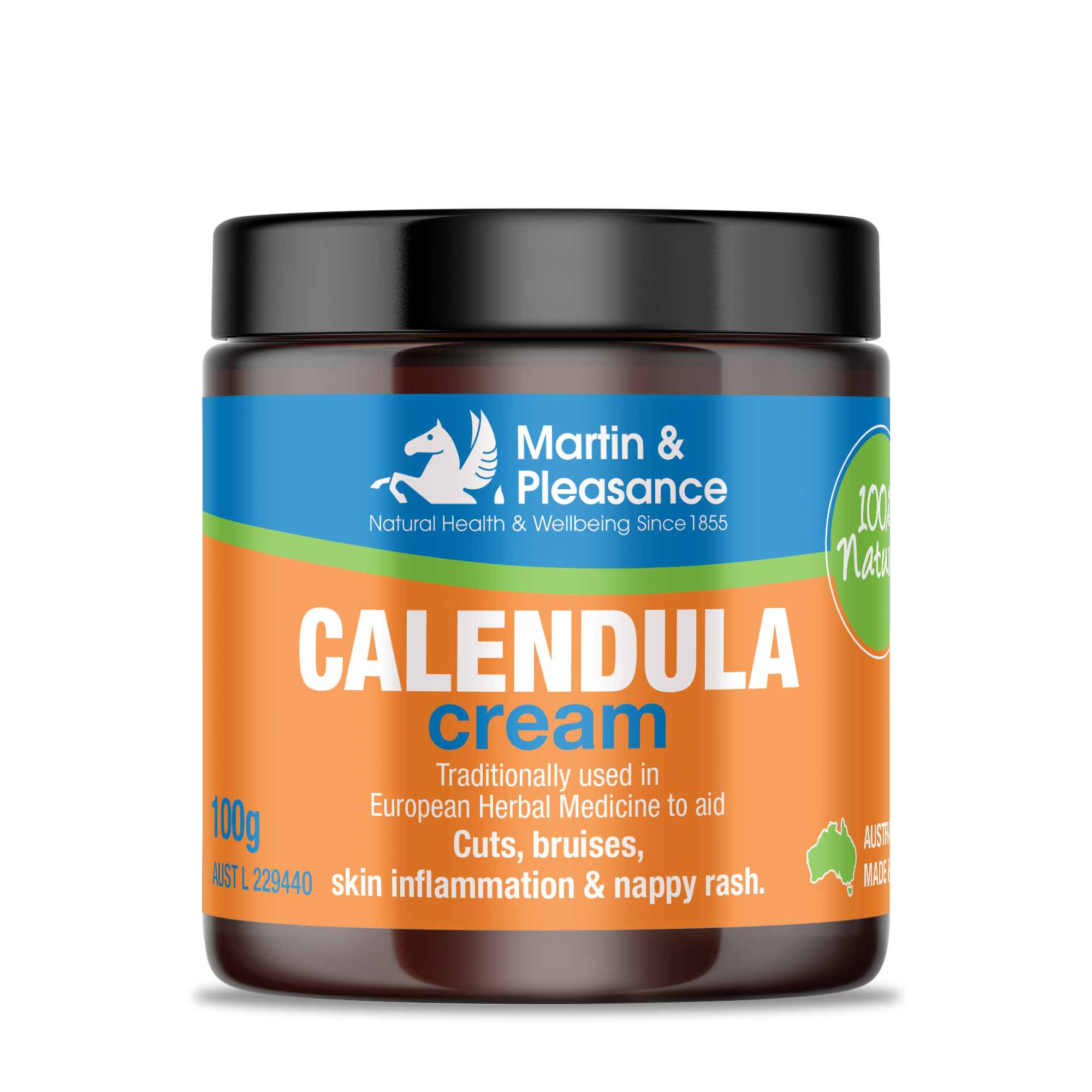 Martin & Pleasance Natural Calendula Cream 100g