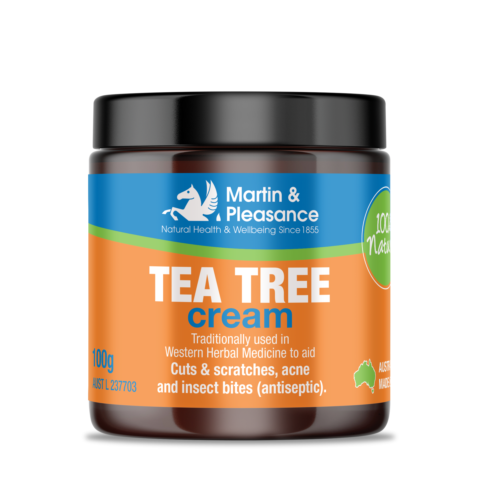 Martin & Pleasance Natural Tea Tree Cream 100g