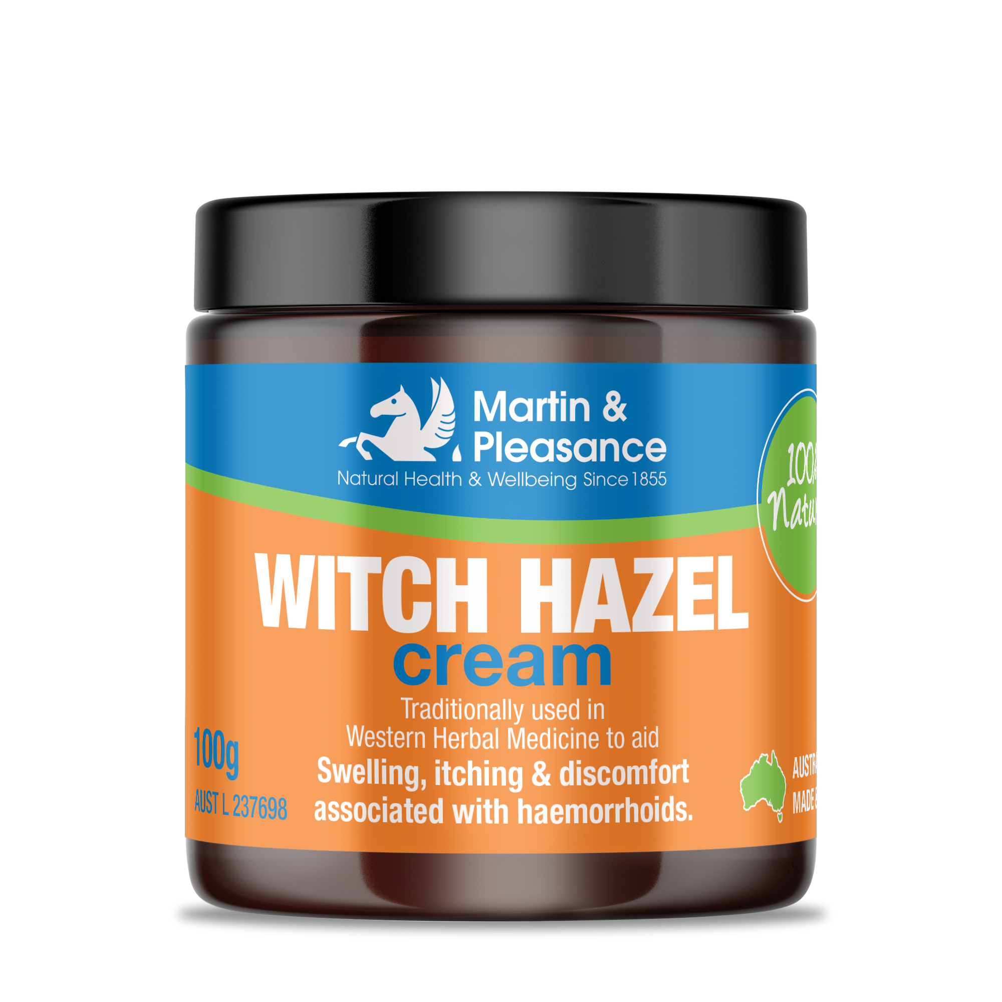 Martin & Pleasance Natural Witch Hazel Cream 100g
